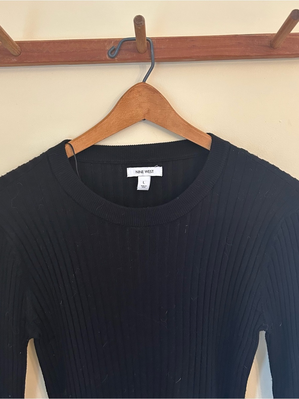 Nine West Ribbed Sweater - Picture 3 of 5